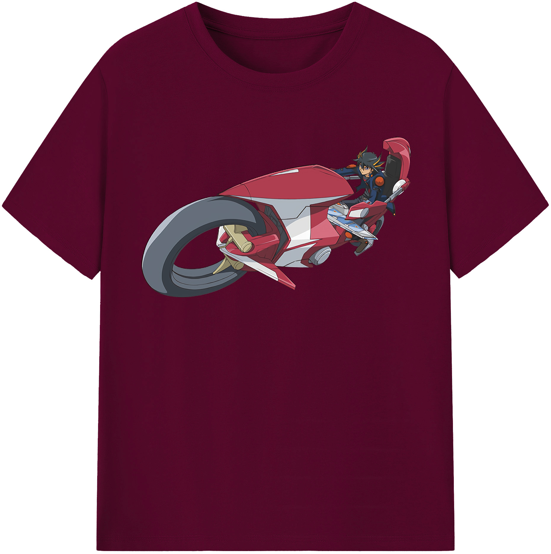 （画像用） 遊☆戯☆王 Yu-Gi-Oh! レディースカジュアルプリントTシャツ（綿100％）